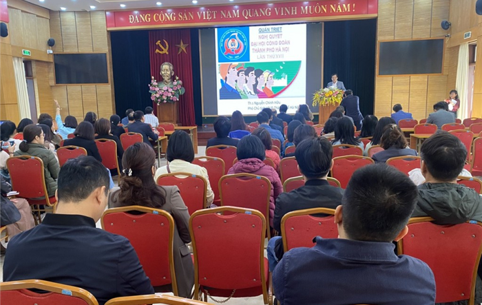 Quận Hoàn Kiếm quán triệt Nghị quyết Đại hội Công đoàn thành phố nhiệm kỳ 2023-2028