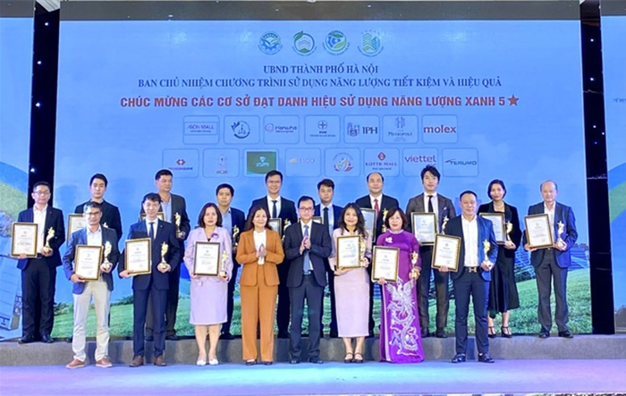 Hà Nội vinh danh các đơn vị sử dụng Năng lượng Xanh năm 2023