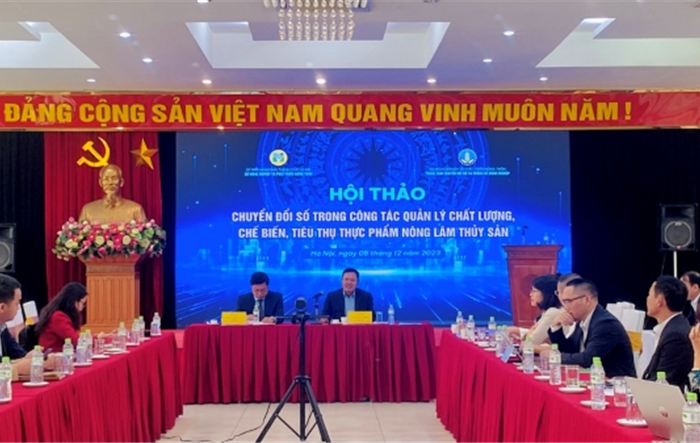 Chuyển đổi số trong công tác quản lý chất lượng, chế biến, tiêu thụ thực phẩm nông lâm thủy sản