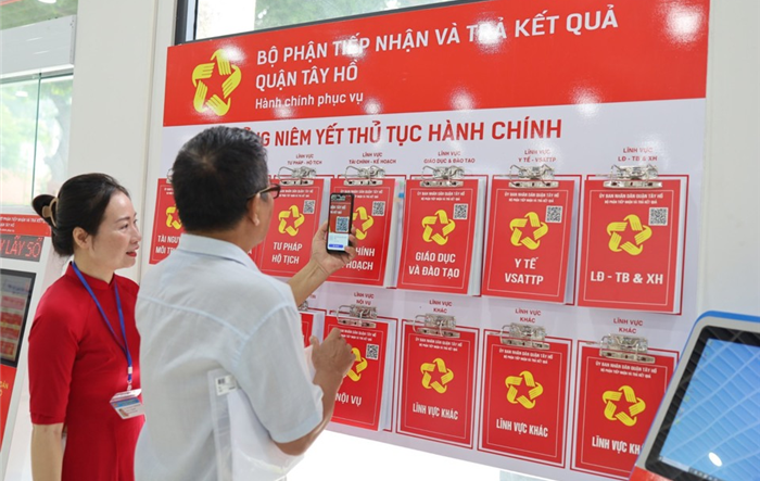 Sự hài lòng của người dân là thước đo của hiệu quả công việc