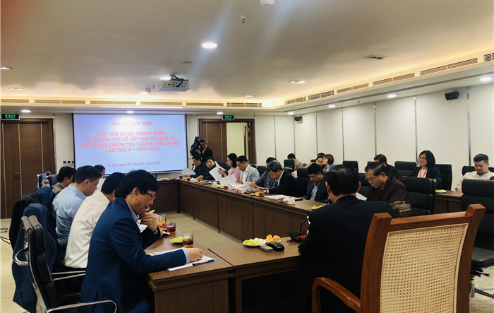 77 tác phẩm vào chung khảo Giải báo chí về xây dựng Đảng và hệ thống chính trị thành phố Hà Nội lần thứ V - 2022