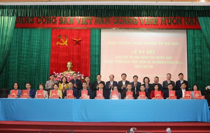 Chủ động, tích cực thông tin tuyên truyền về Dự án án đường Vành đai 4 - Vùng Thủ đô tạo đồng thuận trong nhân dân