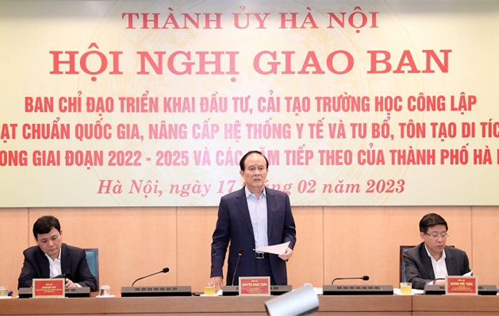 Cần phối hợp tốt để tháo gỡ khó khăn trong quá trình thực hiện đầu tư, cải tạo hệ thống y tế, trường học và tu bổ di tích