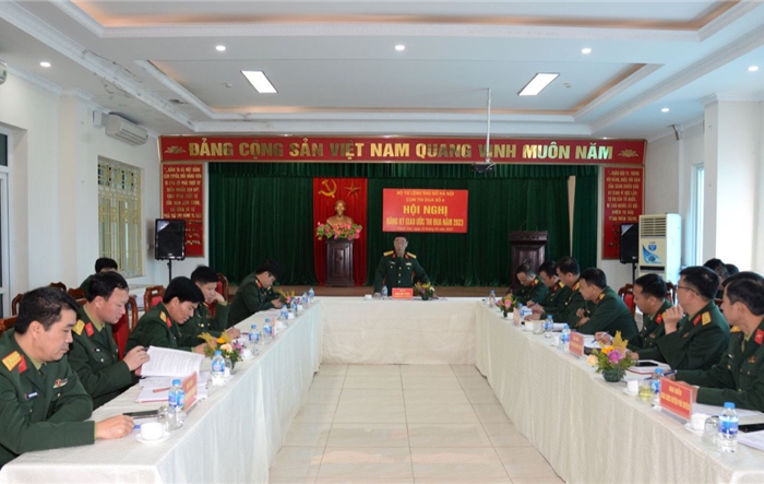 Cụm thi đua số 4, Bộ Tư lệnh Thủ đô ký gioa ước thi đua năm 2023