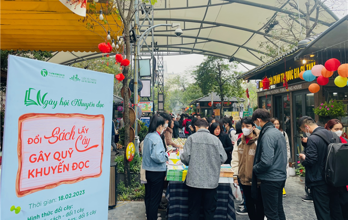 Tổ chức nhiều hoạt động hưởng ứng Ngày Sách và văn hóa đọc Việt Nam lần thứ 2 tại Phố sách Hà Nội