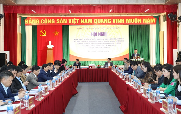 Hội nghị giao ban, chia sẻ kinh nghiệm trong hoạt động giám sát các cơ quan tư pháp