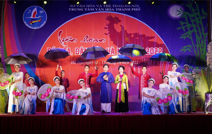 Tổ chức Liên hoan Ca múa nhạc - Hà Nội năm 2023 với chủ đề “Văn hóa - Hội tụ - Bản sắc và Phát triển”