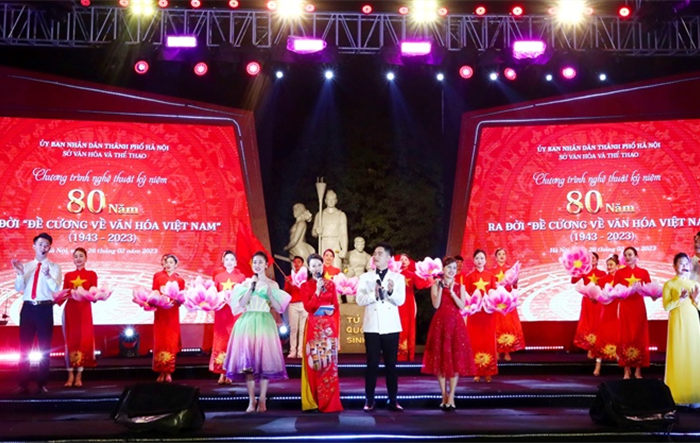 Ấn tượng chương trình nghệ thuật kỷ niệm 80 năm ra đời Đề cương về văn hoá Việt Nam