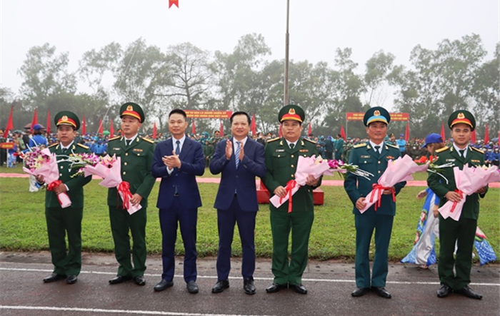Huyện Phú Xuyên tổ chức Lễ Giao nhận quân năm 2023 an toàn, tiết kiệm 