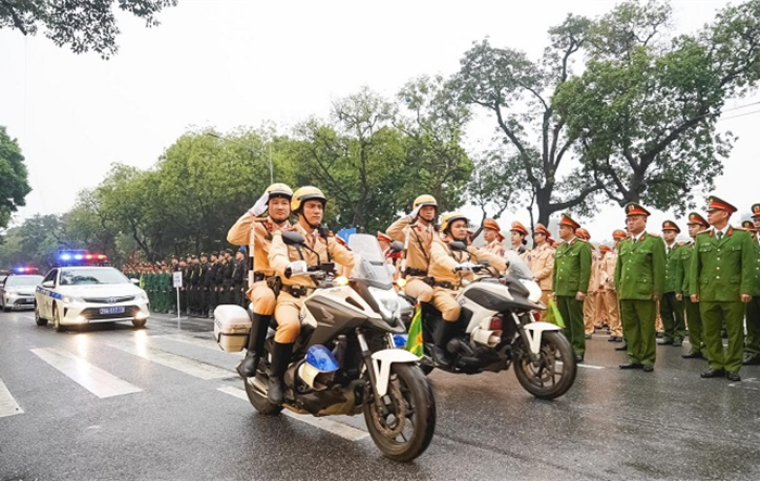 Lễ ra quân “Năm an toàn giao thông 2023” với chủ đề “Thượng tôn pháp luật để xây dựng văn hóa giao thông an toàn”