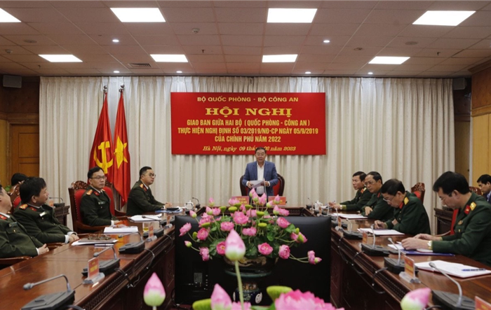 Tăng cường hối hợp giữa Bộ Quốc phòng và Bộ Công an