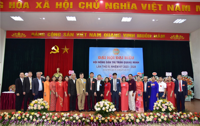 160 Hội Nông dân xã, thị trấn tổ chức thành công Đại hội Hội Nông dân cơ sở