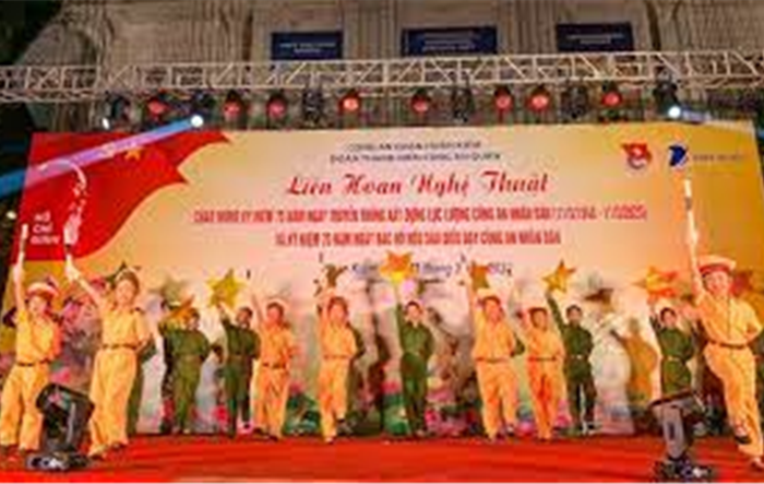 Chương trình liên hoan nghệ thuật lan tỏa hình ảnh đẹp của người chiến sỹ Công an nhân dân