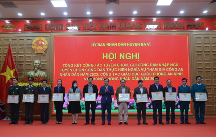 Huyện Ba Vì nâng cao chất lượng công tác tuyển chọn, gọi công dân nhập ngũ