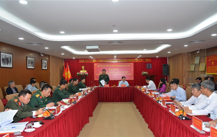 Sở Xây dựng cần làm tốt công tác chuẩn bị diễn tập bảo đảm tác chiến trong khu vực phòng thủ năm 2023