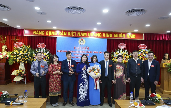 Công đoàn ngành Giao thông Vận tải thành phố về đích trong tổ chức Đại hội Công đoàn các cấp