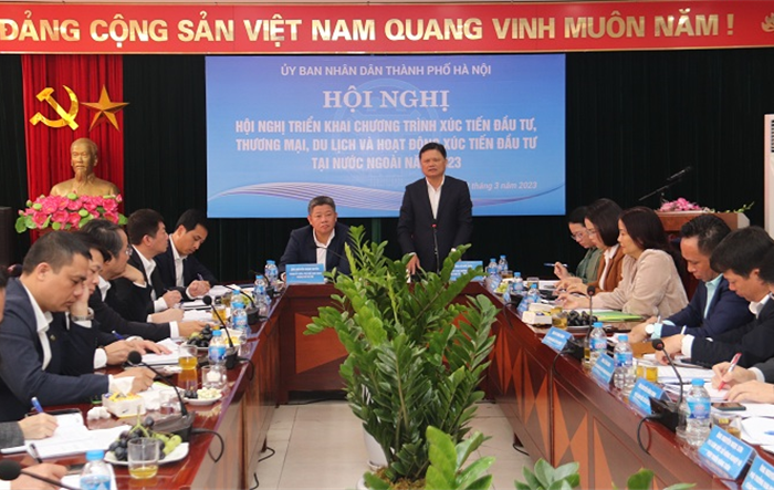 Hội nghị triển khai Chương trình Xúc tiến đầu tư, thương mại, du lịch và hoạt động xúc tiến đầu tư tại nước ngoài năm 2023