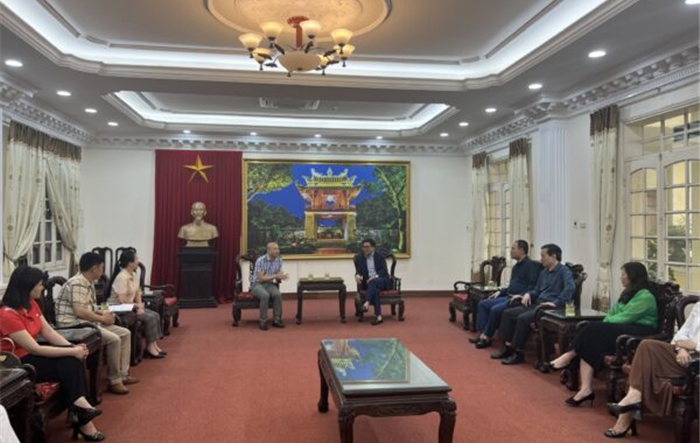 Sở Văn hóa và Thể thao Hà Nội tiếp Đoàn công tác Sở Văn hóa, Thể thao và Du lịch tỉnh Cao Bằng