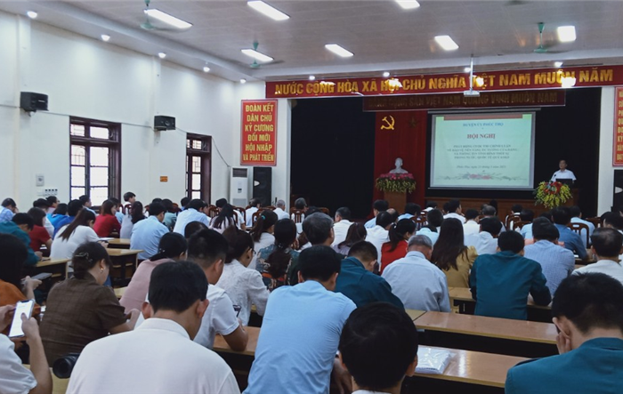 Huyện Phúc Thọ phát động Cuộc thi chính luận về bảo vệ nền tảng tư tưởng của Đảng lần thứ ba năm 2023