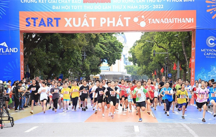Tổ chức Ngày chạy Olympic và Lễ phát động Giải chạy Báo Hànộimới mở rộng lần thứ 48 vào ngày 26-3