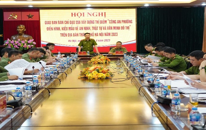 Triển khai nghiêm túc, có hiệu quả việc thí điểm Công an phường điển hình kiểu mẫu về an ninh trật tự và văn minh đô thị 