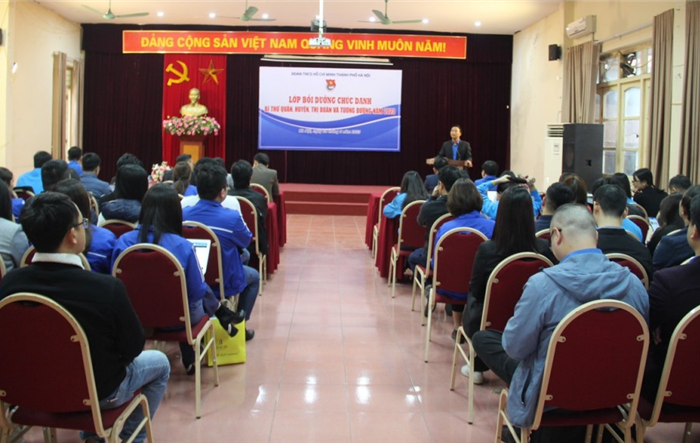 Thành đoàn Hà Nội khai giảng lớp bồi dưỡng Bí thư Đoàn cấp huyện và tương đương năm 2023