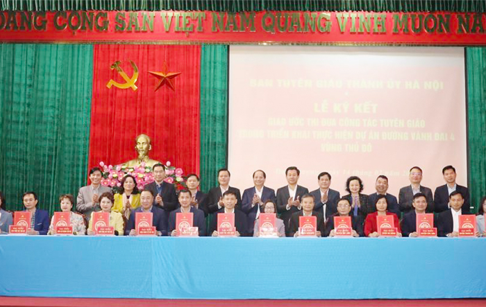 Kỷ niệm 74 năm Ngày thành lập Ban Tuyên giáo Thành ủy Hà Nội (3/3/1949-3/3/2023): Không ngừng phấn đấu vươn lên, đổi mới, sáng tạo 