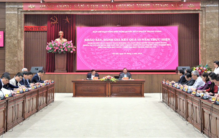 Thành phố Hà Nội ưu tiên phát triển nguồn nhân lực chất lượng cao