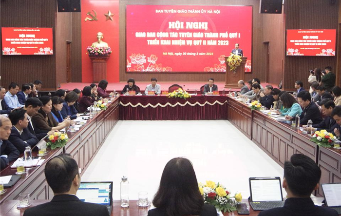 Ngành Tuyên giáo Thủ đô cần nhạy bén hơn trong đấu tranh phản biện, bảo vệ nền tảng tư tưởng của Đảng
