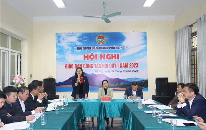 Hội Nông dân thành phố triển khai nhiệm vụ quý II năm 2023