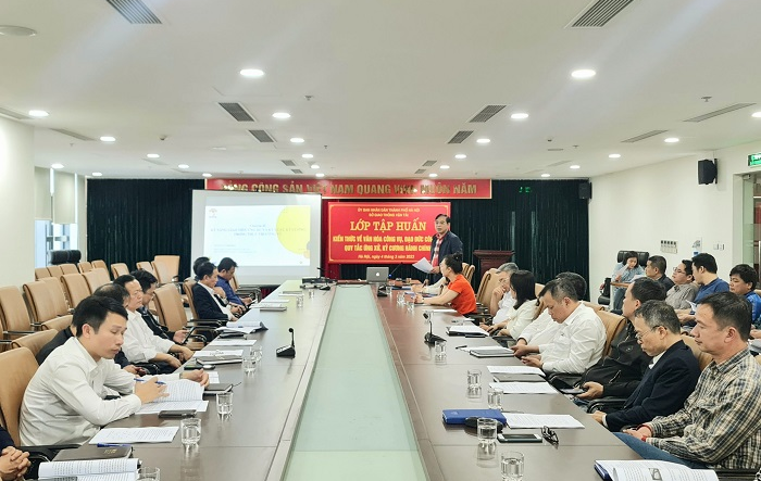 Sở Giao thông Vận tải Hà Nội tập huấn nâng cao đạo đức công vụ, quy tắc ứng xử, kỷ cương hành chính