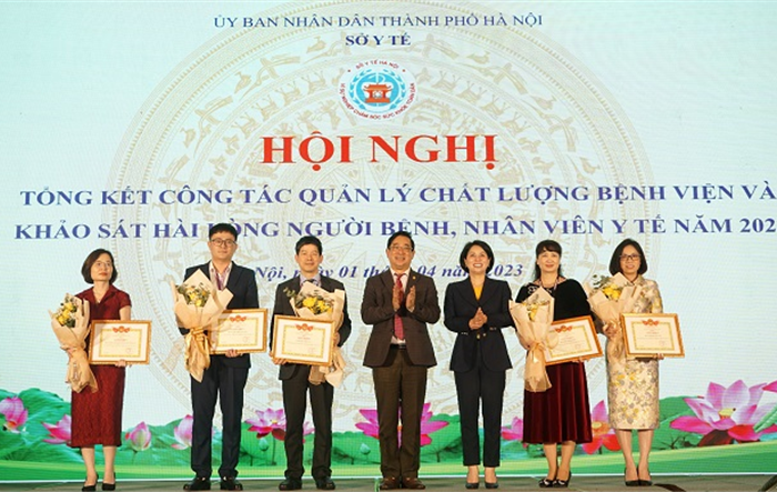 Hội nghị tổng kết công tác quản lý chất lượng bệnh viện và khảo sát hài lòng người bệnh, nhân viên y tế năm 2022