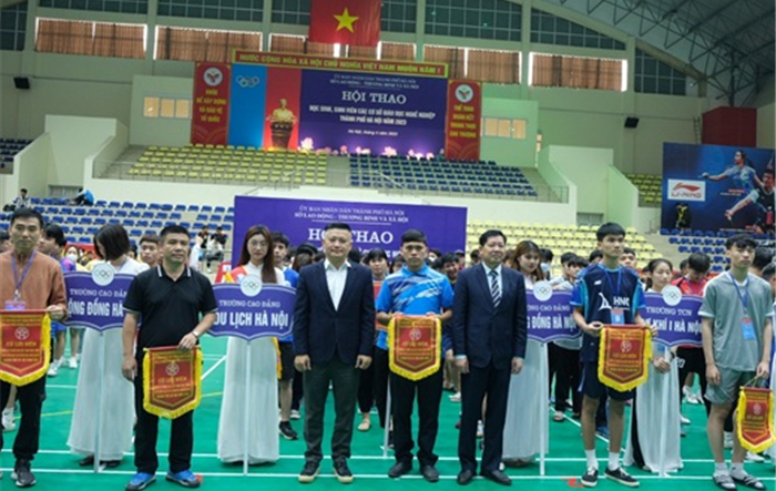 Khai mạc Hội thao học sinh, sinh viên các cơ sở giáo dục nghề nghiệp trên địa bàn thành phố năm 2023