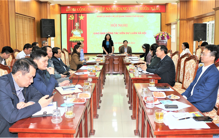 Nâng cao chất lượng công tác nắm bắt thông tin trong dư luận xã hội