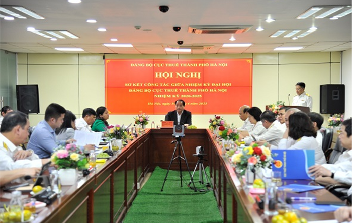 Đảng bộ Cục Thuế thành phố sơ kết giữa nhiệm kỳ Đại hội Đảng bộ 