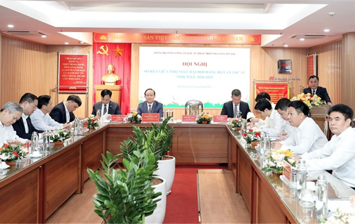 Đảng bộ Tổng Công ty Đầu tư phát triển hạ tầng đô thị:  Sớm hoàn thành toàn diện các mục tiêu, chỉ tiêu nghị quyết Đại hội