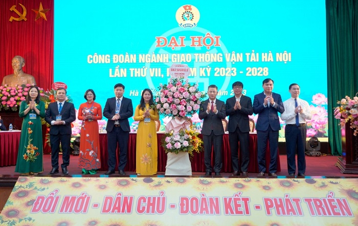 Đại hội lần thứ VII, Công đoàn ngành Giao thông Vận tải nhiệm kỳ 2023 - 2028: “Đổi mới - Dân chủ - Đoàn kết - Phát triển"