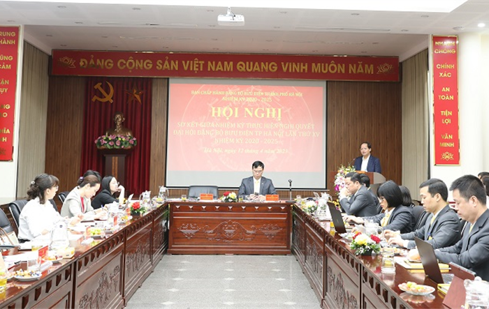 Đảng bộ Bưu điện thành phố sơ kết giữa nhiệm kỳ thực hiện Nghị quyết Đại hội Đảng bộ lần thứ XV, nhiệm kỳ 2020-2025