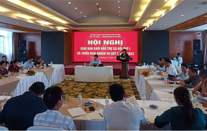 Sở Lao động - Thương binh và Xã hội giao ban thực hiện nhiệm vụ các đơn vị khối bảo trợ xã hội quý I năm 2023