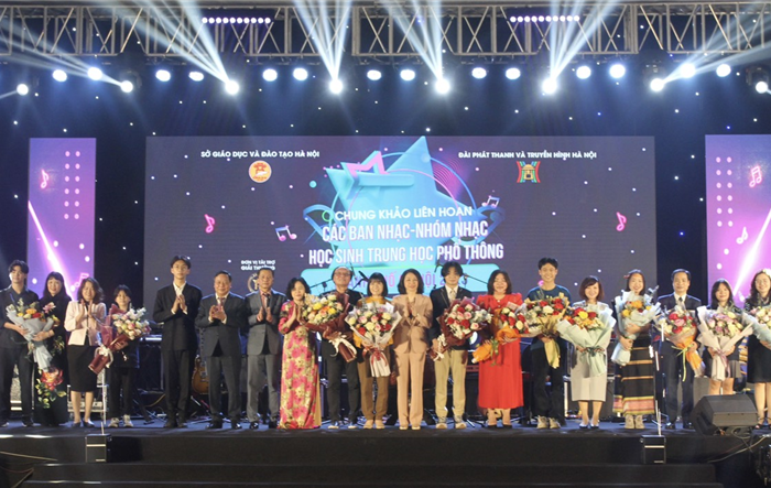 Ấn tượng chung khảo liên hoan ban nhạc học sinh THPT thành phố Hà Nội năm 2023