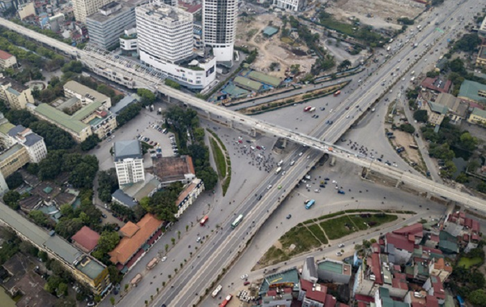 Tổ chức lại giao thông khu vực Nguyễn Cơ Thạch - Hồ Tùng Mậu