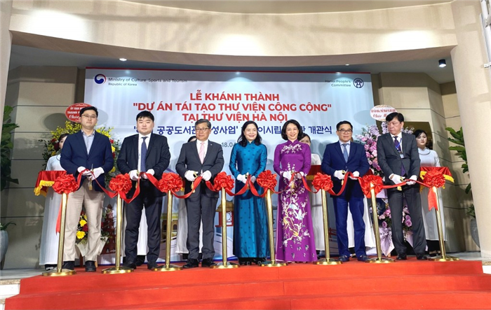 Lễ khánh thành giai đoạn II - "Dự án tái tạo thư viện công cộng tại Thư viện Hà Nội"