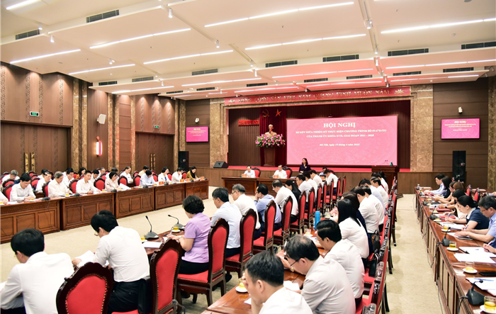 Vượt 7 chỉ tiêu Chương trình số 01-CTr/TU của Thành ủy Hà Nội