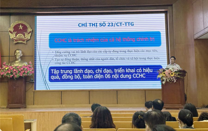 Quận Ba Đình tập huấn công tác cải cách hành chính, kỷ cương hành chính cho cán bộ, công chức 