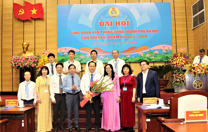 Đại hội Công đoàn Văn phòng UBND thành phố lần thứ XVII, nhiệm kỳ 2023 - 2028