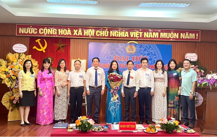 Đại hội Công đoàn Sở Tư pháp nhiệm 2023 - 2028 thành công tốt đẹp