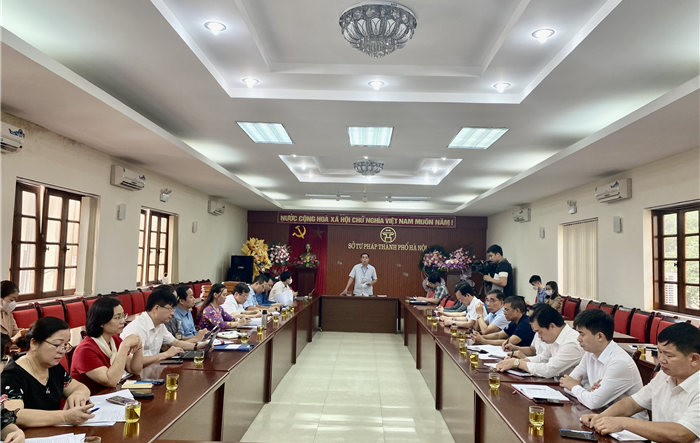 Sở Tư pháp Hà Nội giao ban công tác tư pháp quý I năm 2023
