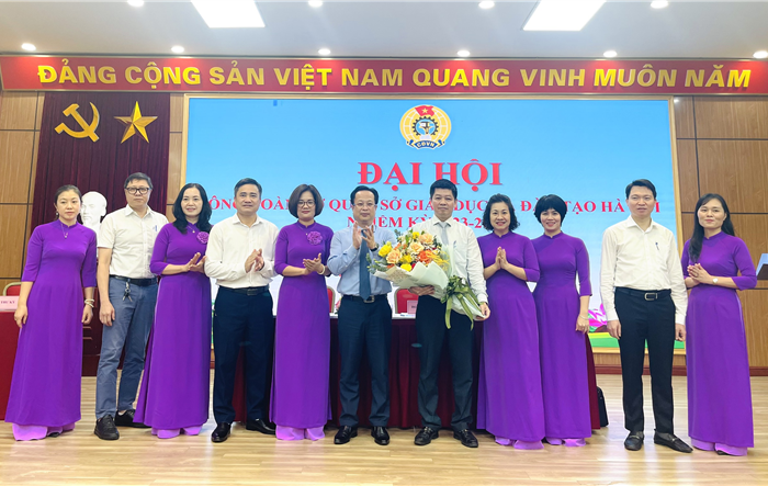 Đại hội Công đoàn cơ quan Sở Giáo dục và Đào tạo nhiệm kỳ 2023-2028