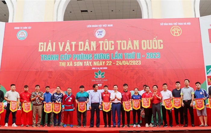 Khai mạc giải vật dân tộc toàn quốc tranh cúp Phùng Hưng lần thứ hai năm 2023