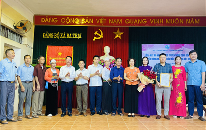 Hội Liên hiệp Phụ nữ thành phố ra mắt mô hình điểm “Tổ truyền thông cộng đồng”